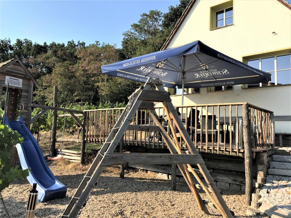 Pension Bella Vista - Winzerhof Golk Meißen Exteriör bild